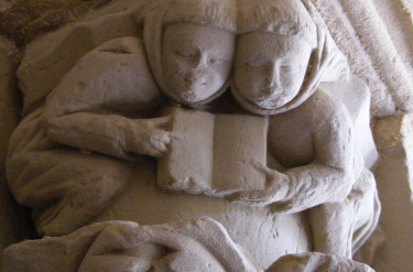 Abadía de Cañas, detalle. © Javier Saiz Zaldo