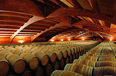 Bodegas Campillo, nave de crianza