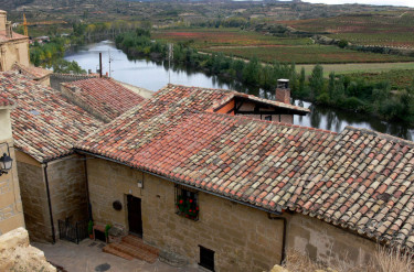 Briñas, río Ebro y viñedos. © Carlos Sieiro del Nido